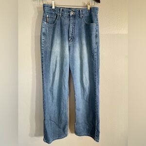Element Blue wide leg Relaxed skater Jeans 29/30